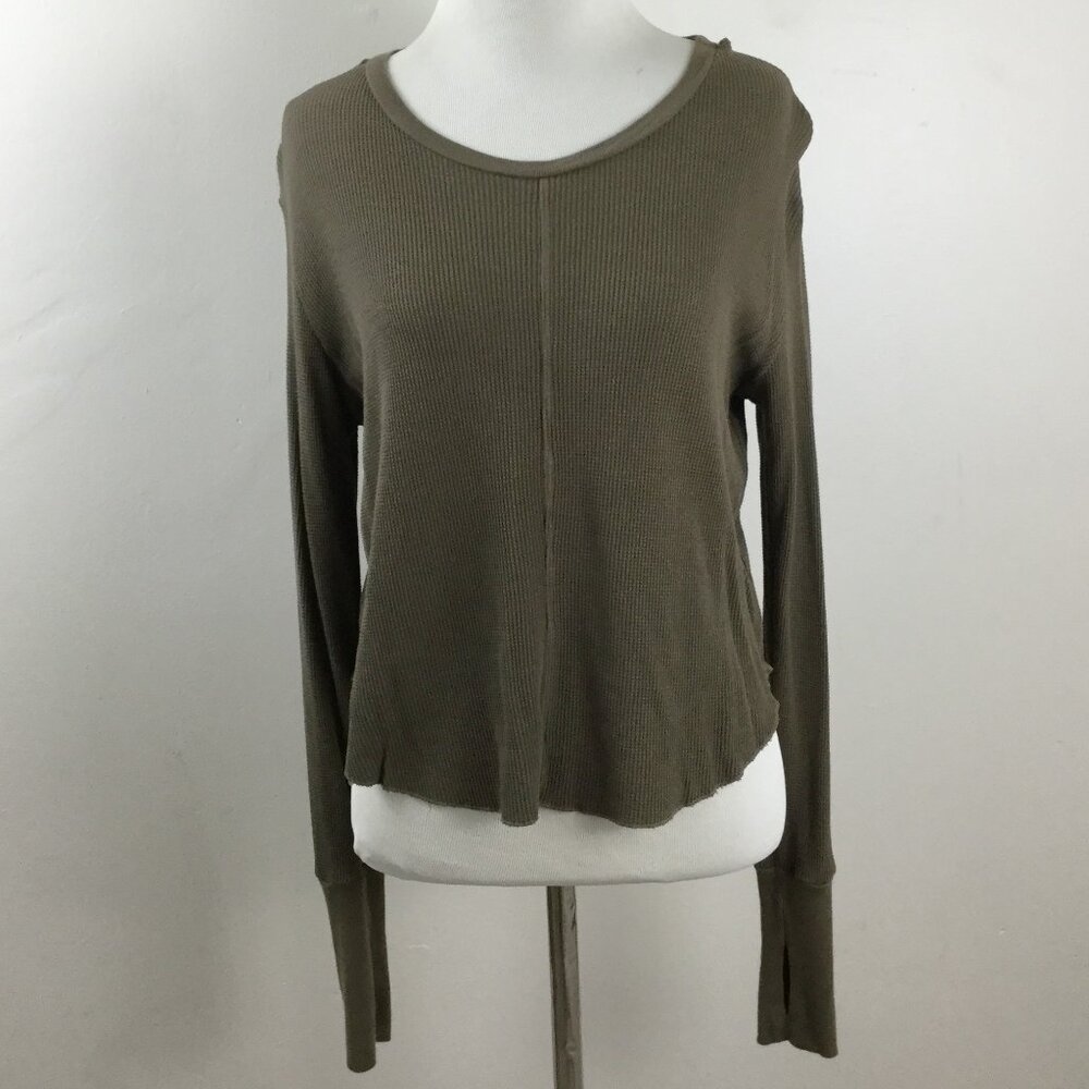 Bobi Olive Long Sleeve Tshirt s